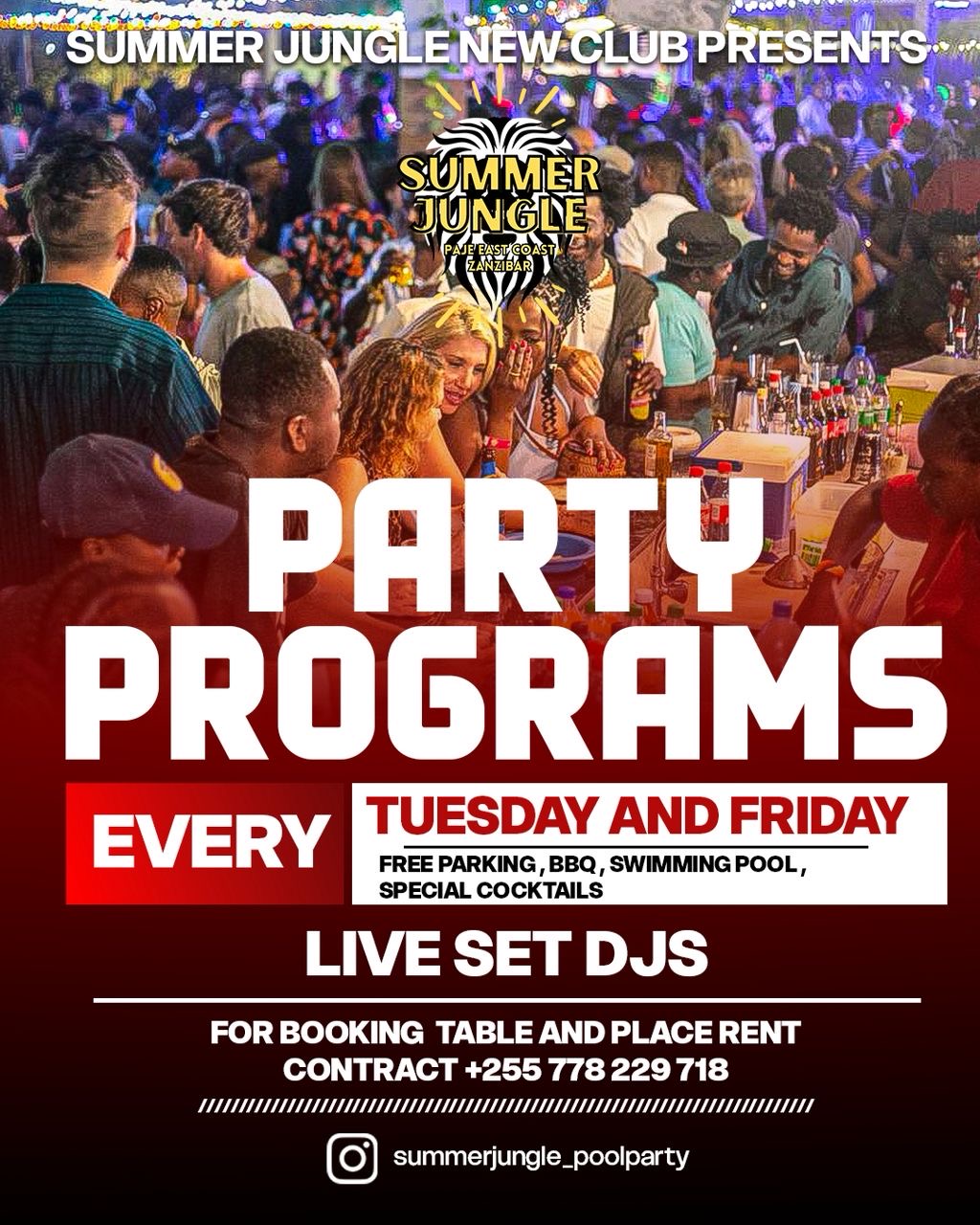 SUMMER JUNGLE NEW CLUB